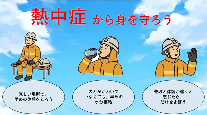 熱中症から身を守ろう