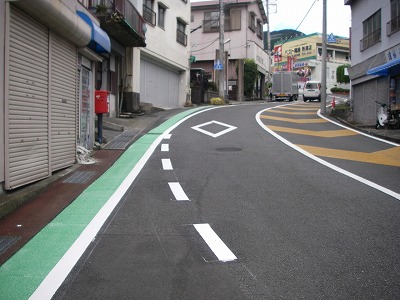 写真：第二小学校区内　対策後
