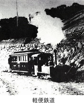 写真：軽便鉄道