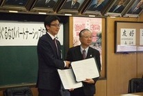 写真:ぐるなび様との協定締結式