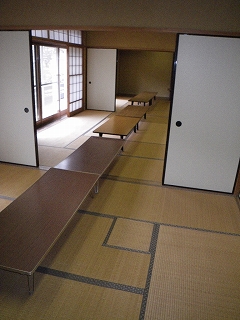 写真:香林亭の室内