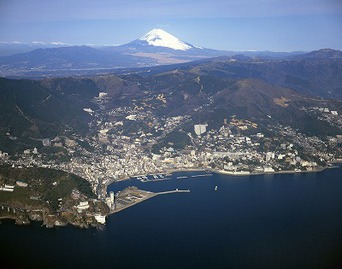 写真：熱海市の一望