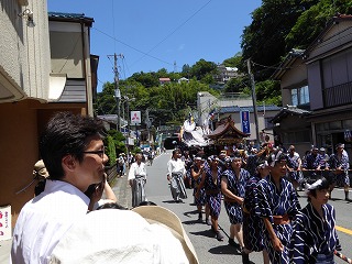 写真：阿治古神社例大祭の様子