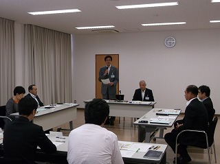 写真：第1回熱海市総合教育会議の様子