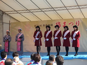 写真：梅まつりオープニング・熱海大島交歓会の様子2