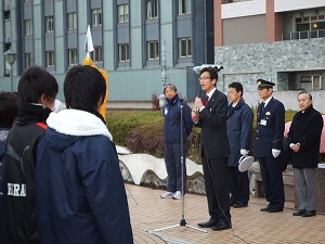 写真：第11回熱海市民駅伝競走大会の様子1