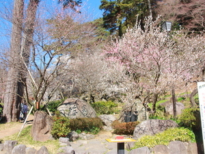 令和7年2月25日現在の梅園正面
