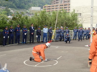 写真　救助大会壮行会