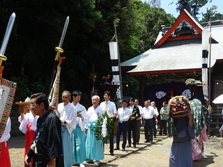 写真　初木神社例大祭