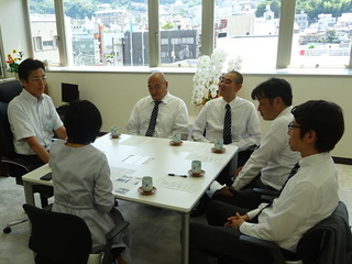 市長本音トーク収録