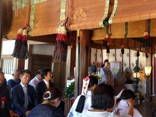 阿治古神社例大祭