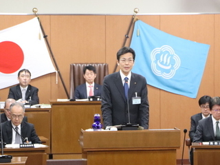 写真　平成31年2月議会　市長施政方針