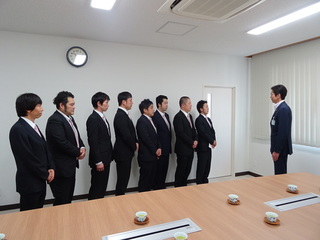 写真　来宮厄年奉賛会　表敬訪問