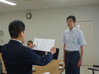 写真　今宮神社厄年奉賛会 表敬訪問