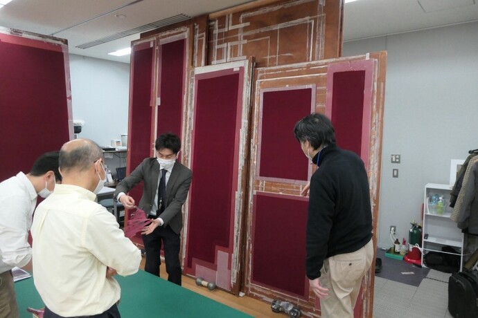 地下室 雑工事 貼り壁補修