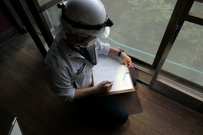 地下室 実測調査