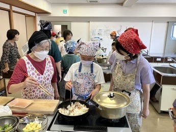 中央　調理実習