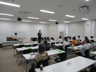 市長挨拶の様子