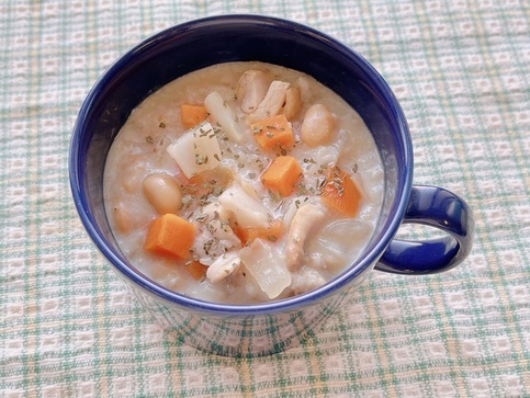 蓮根の食べるスープ