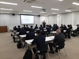 市長講話の様子
