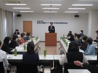 写真　市長の挨拶