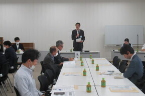 市長挨拶の様子