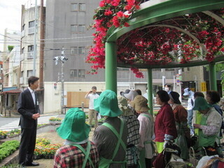 市長挨拶の様子