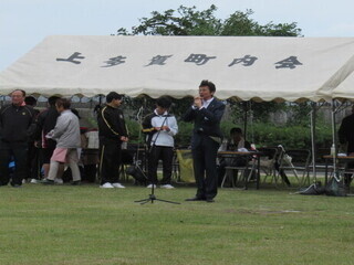 市長挨拶の様子