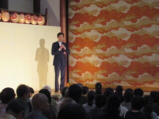 市長挨拶の様子