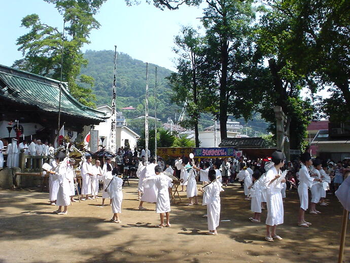 多賀神社鹿島踊の画像